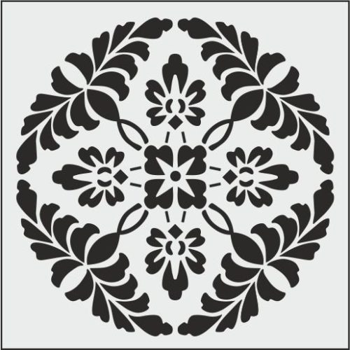 K004 - K STENCİL (25X25)