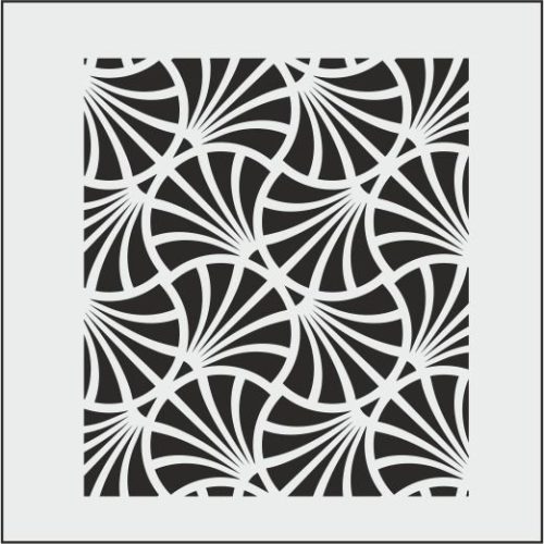 K020 - K STENCİL (25X25)