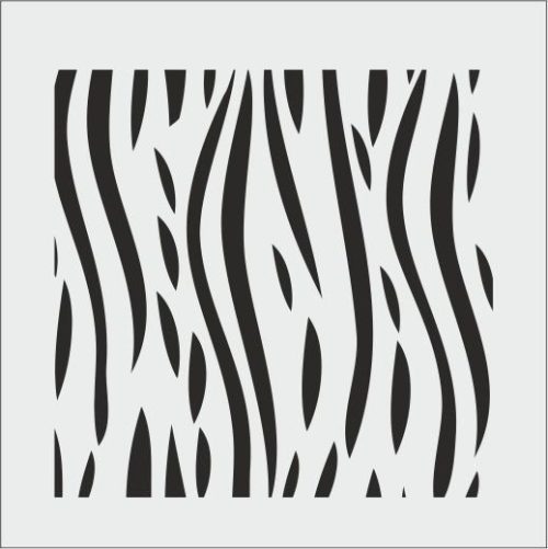 K022 - K STENCİL (25X25)