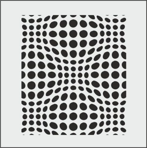 K026 - K STENCİL (25X25)