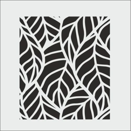 K027 - K STENCİL (25X25)