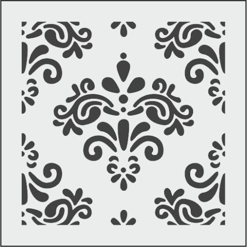 K044 - K STENCİL (25X25)
