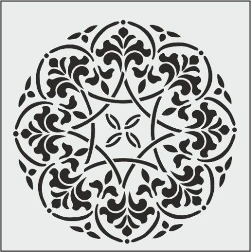 K054 - K STENCİL (25X25)