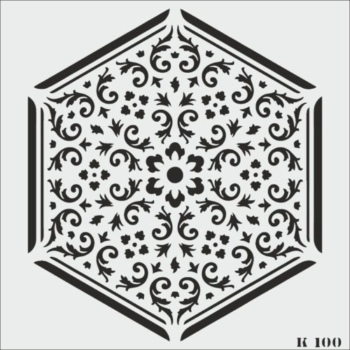 K100 - K STENCİL (25X25)