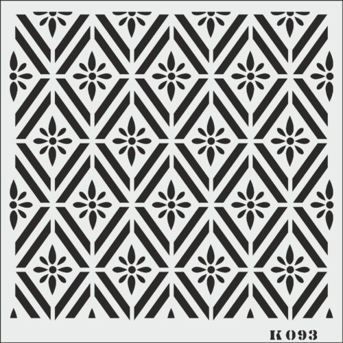 K093 - K STENCİL (25X25)