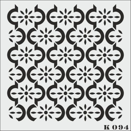 K094 - K STENCİL (25X25)