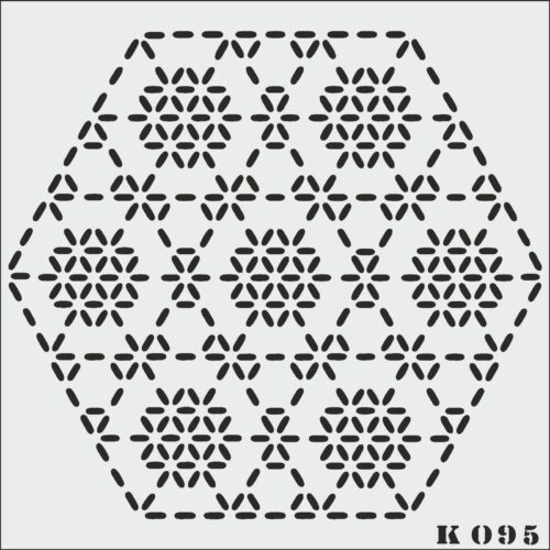 K095 - K STENCİL (25X25)