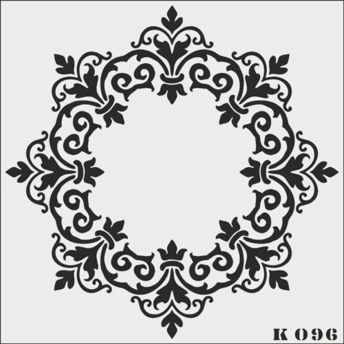 K096 - K STENCİL (25X25)