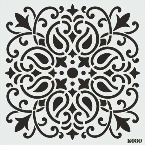 K080 - K STENCİL (25X25)