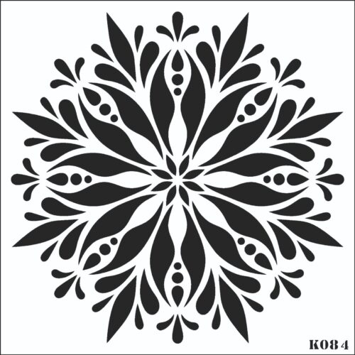 K084 - K STENCİL (25X25)